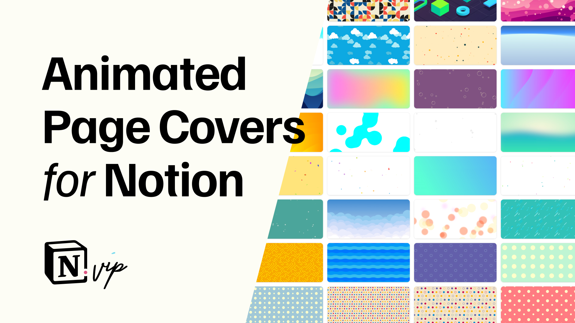 Animated Page Covers
